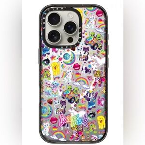 Lisa Frank x Casetify Vibrant Rainbow 90s Phone Cover iPhone 16 pro